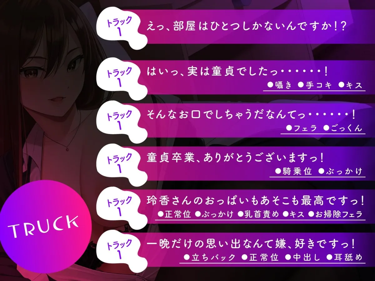 出張先のホテルで上司のデカ乳お姉様とまさかの相部屋！デキる女の夜の姿はオープンスケベ