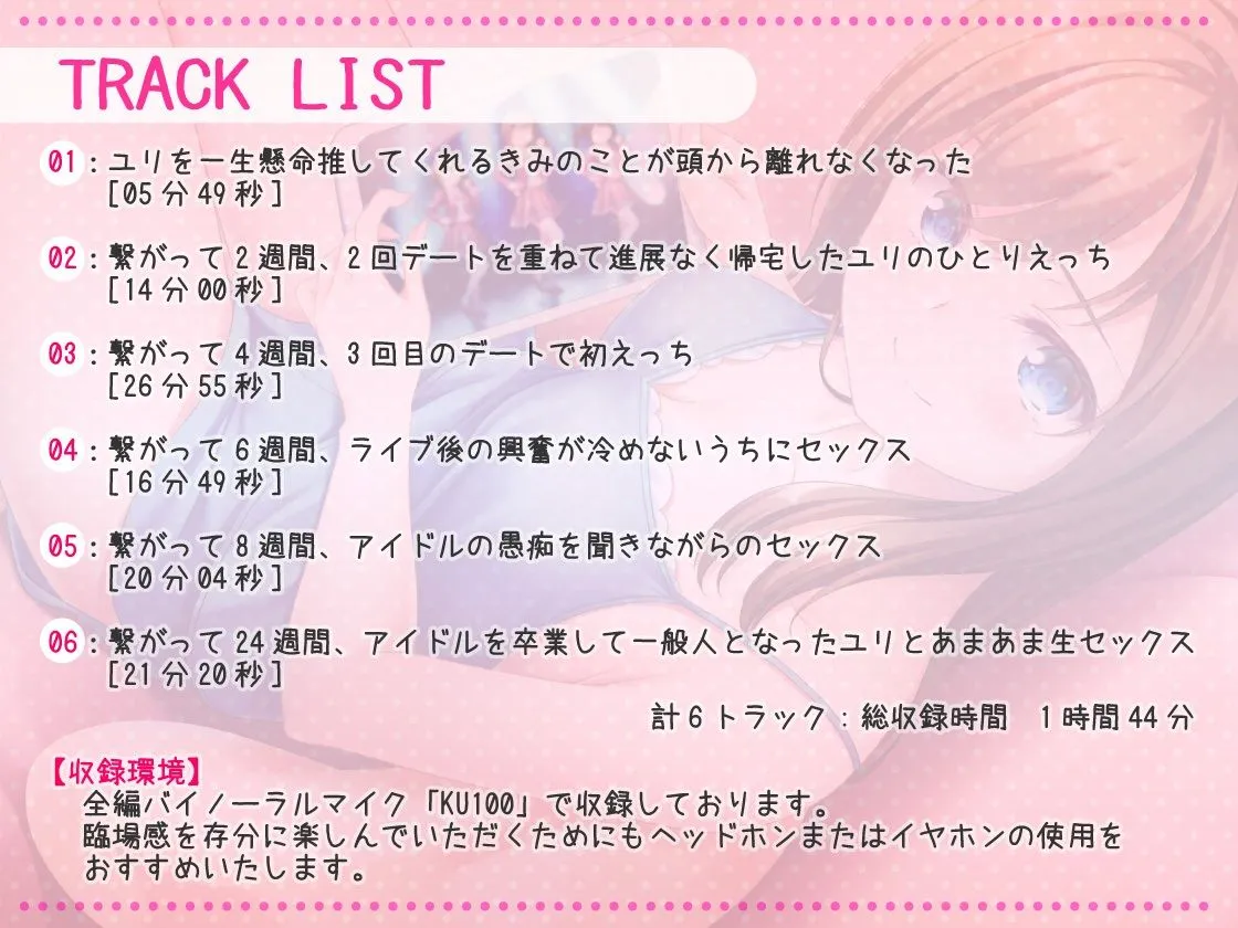 繋がったアイドルとひたすらあまあまえちえちな日々