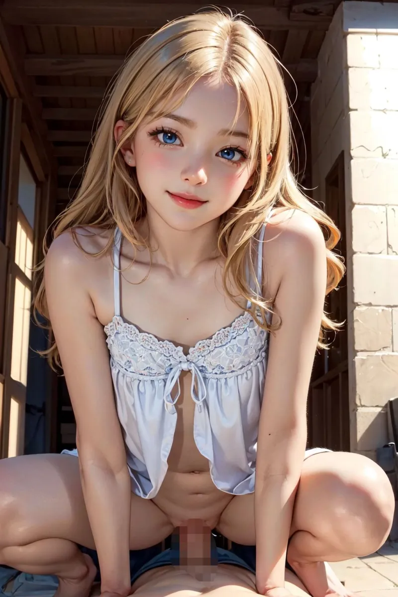 金髪少女と濃厚新婚生活