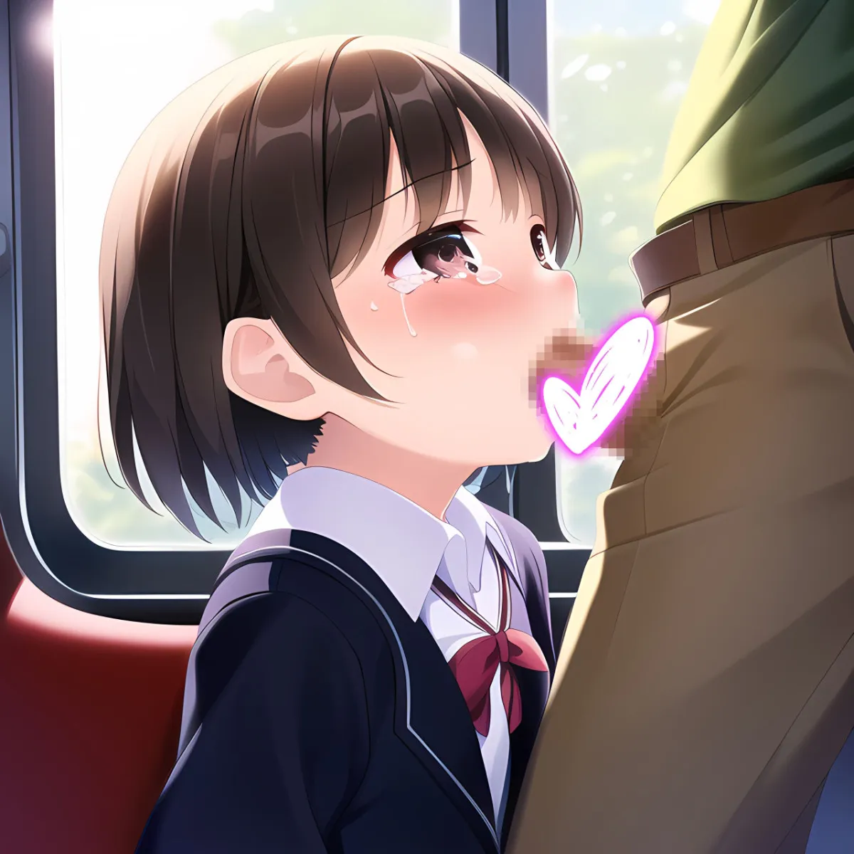 今朝の通学電車