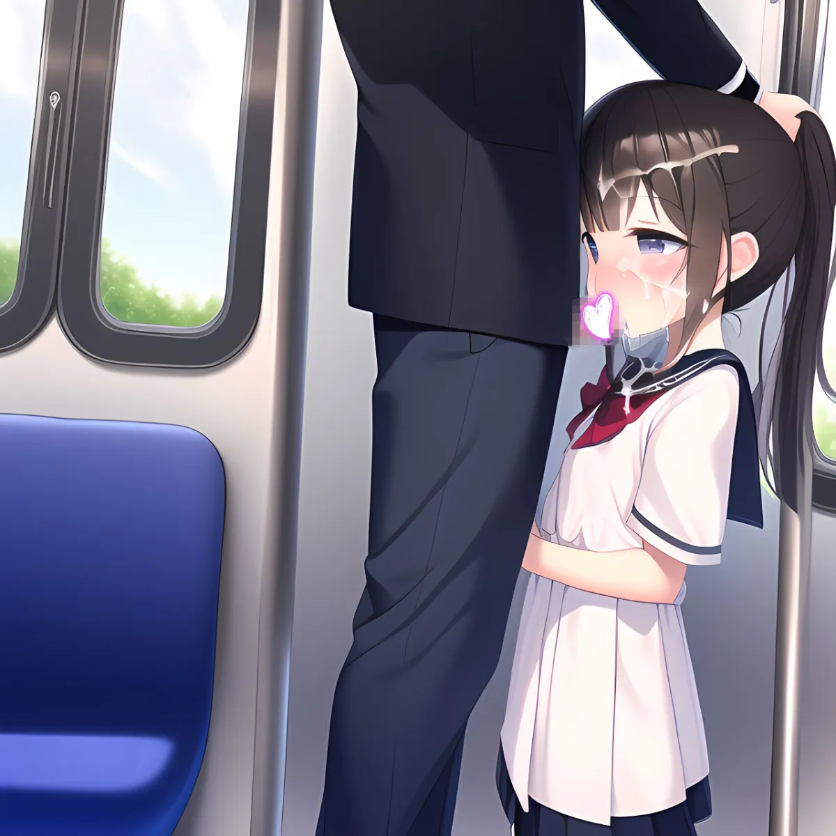 今朝の通学電車