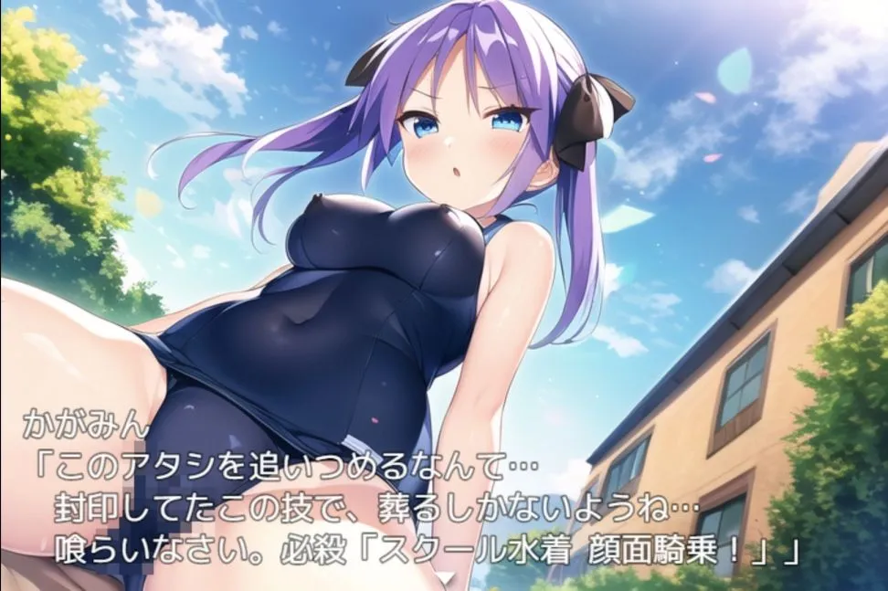 スクール水着クエスト チャタレイの町を解放しろ編