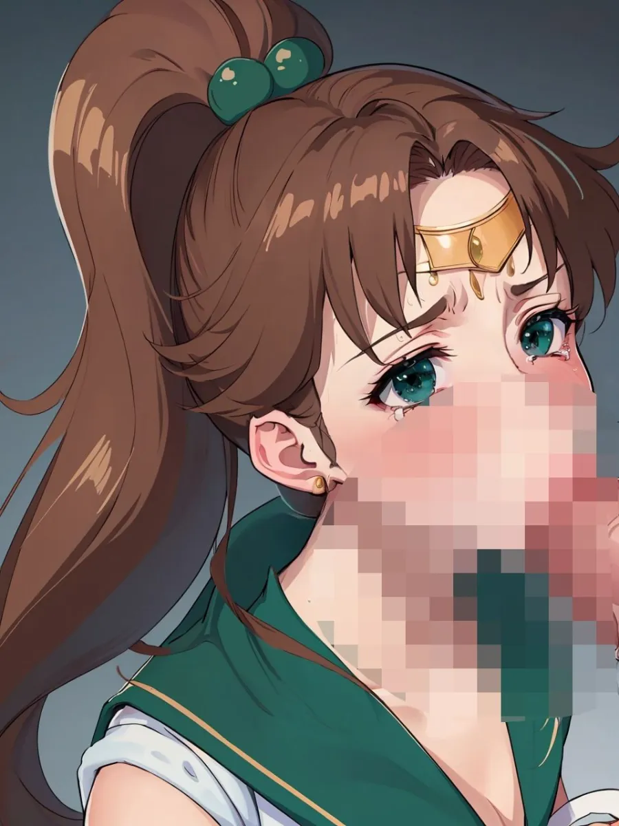 セーラー戦士ディルドまたがりCG集