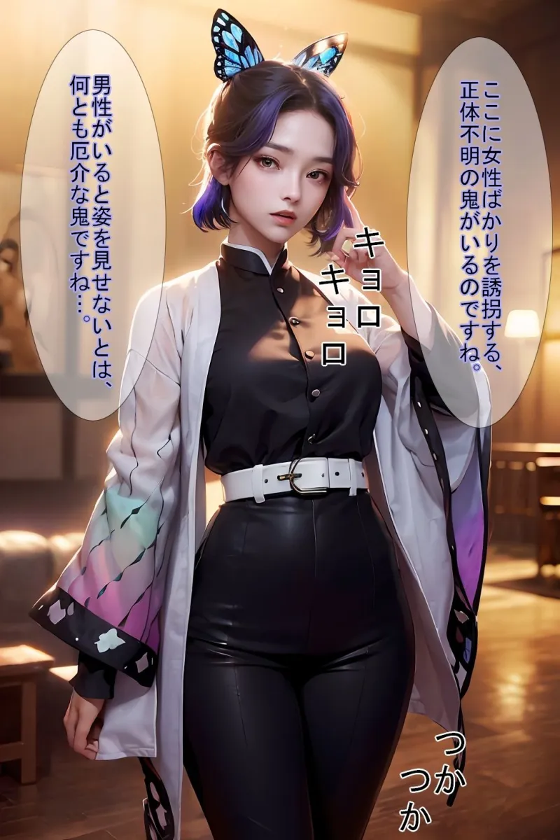 【敗北シリーズ vol.01】胡蝶しのぶが、鬼の罠に敗北！