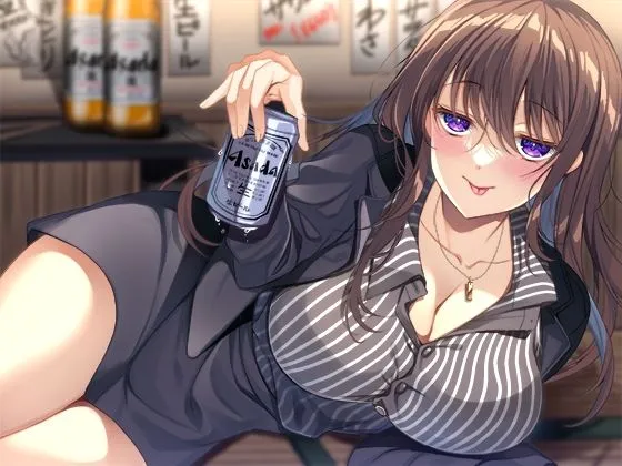 仕事でミスしても、憧れの先輩がえっちに慰めてくれる