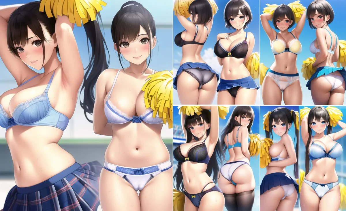 処女のチアリーダー催眠孕ませ入部試験（マルチビュー）