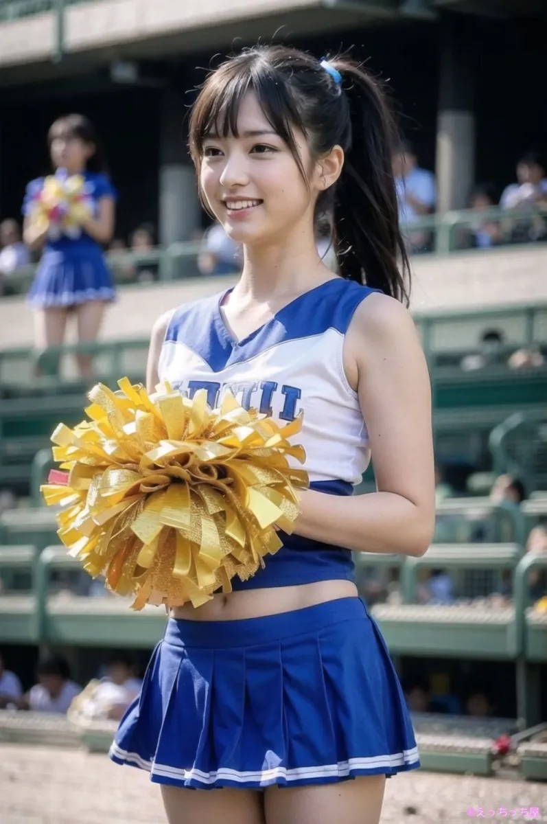 笑顔！脇！パンツ！憧れのチアガールを個撮ナンパしたら喜んでチンポ咥えてくれたwwwパート1