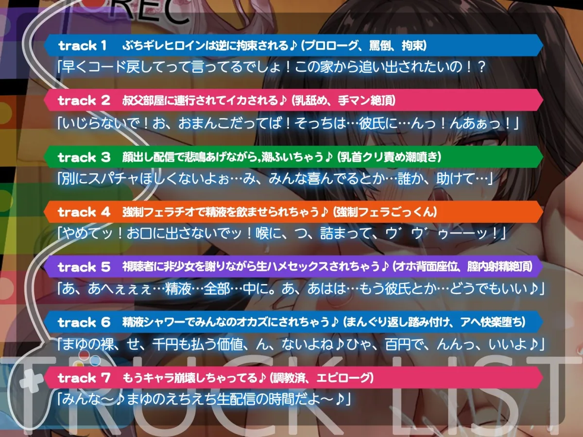 【NTR】世の中舐めたスパチャメスガキを、自尊心壊れるまで公開レイプ処刑！（KU100マイク収録作品）