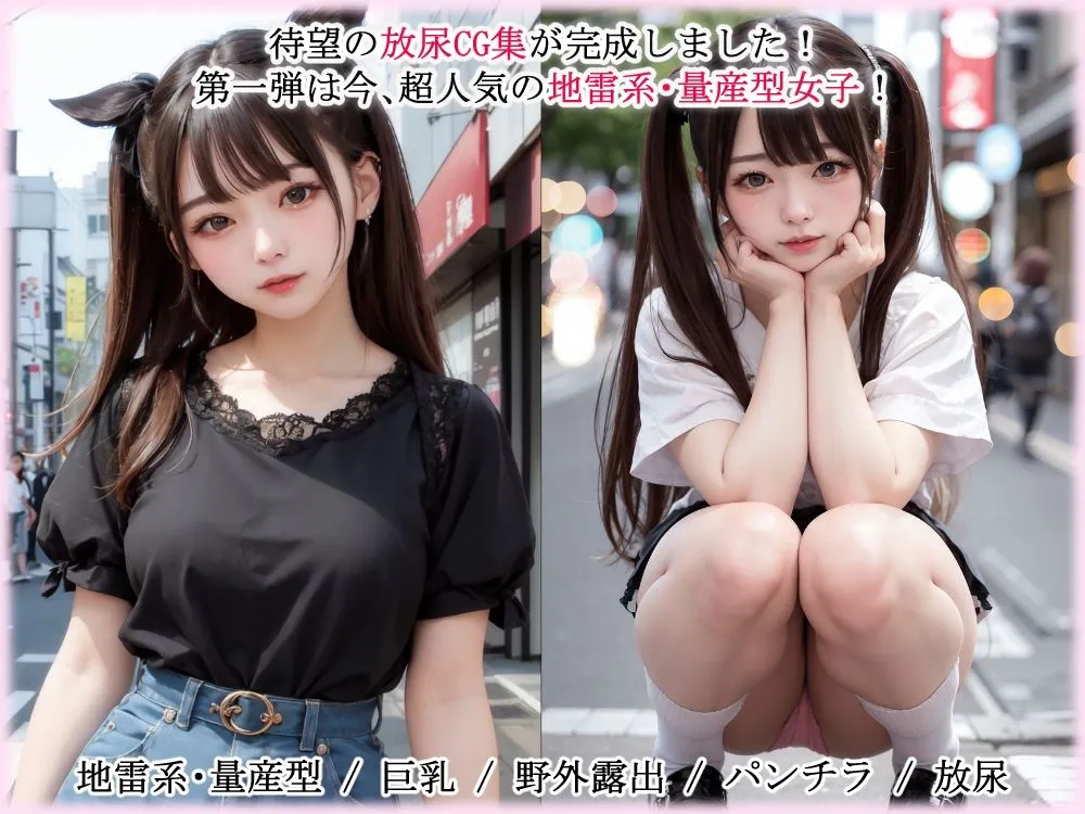 まじヤバ露出放尿 地雷系・量産型 Vol.01