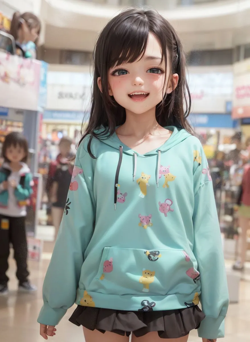 【過激！ショッピングモールのメスガキ】