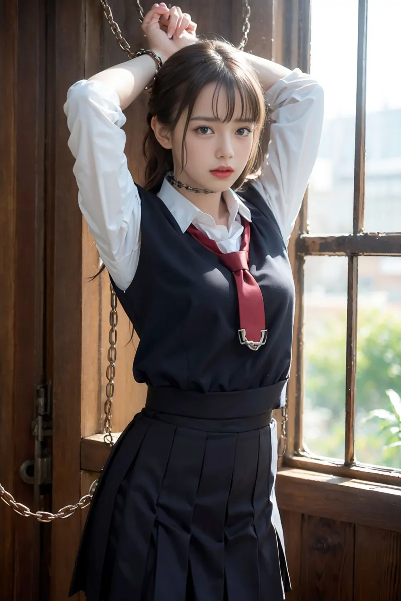 制服緊縛〜クラス1可愛い清楚系ビッチを陵辱〜