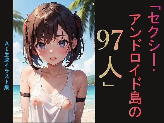 AI生成イラスト集「セクシー・アンドロイド島の97人」（画像は商用利用可！）