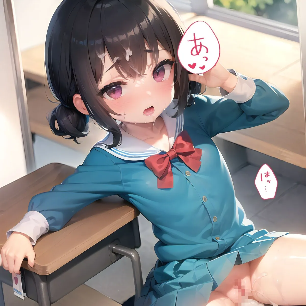 私立中出し美少女学園！濃厚精液で中出し性指導【画像300枚超】