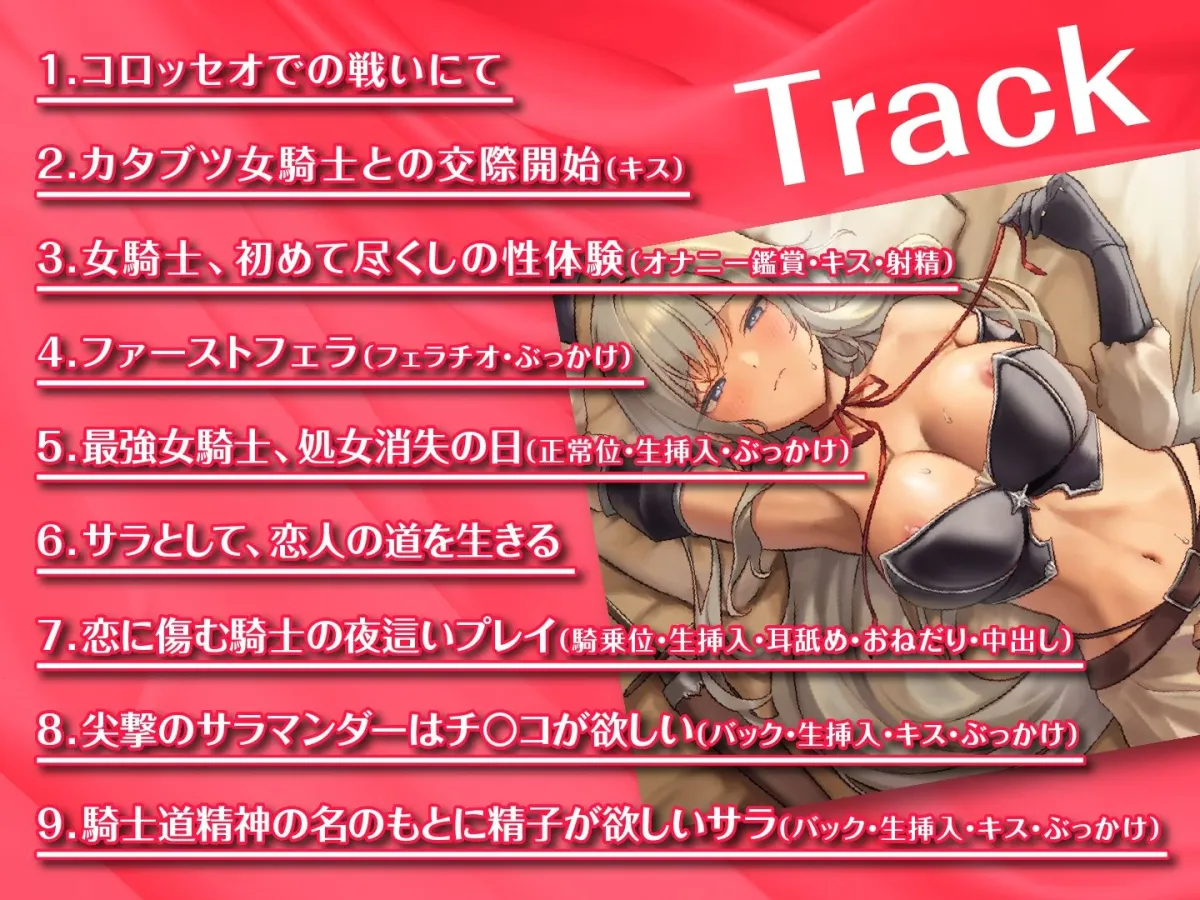 王宮女騎士の処女恋愛-嫌々ながらも彼女はあなたに恋をする