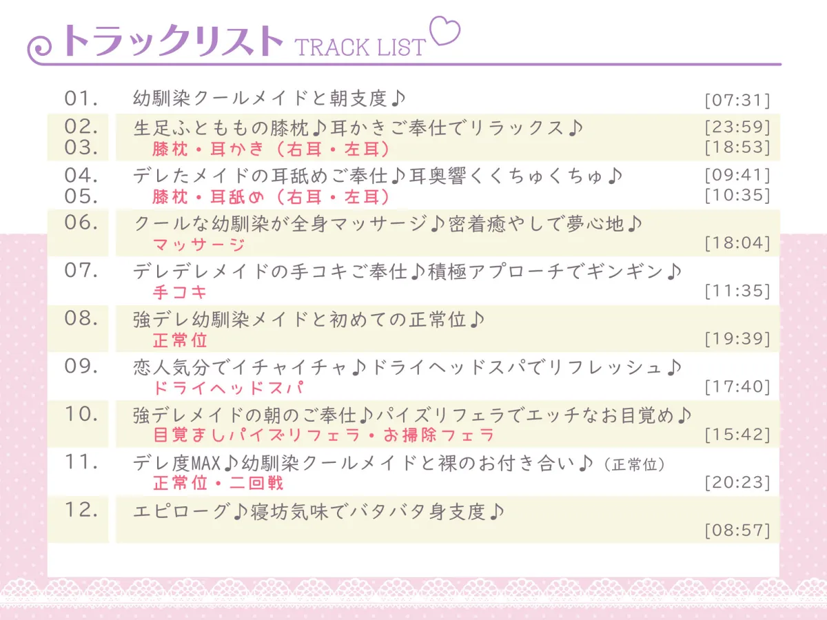 【超高音質ハイレゾご奉仕体験】プレミアムメイド 花房薫編 〜俺のメイドはクールな幼馴染で二人っきりのときだけ可愛くデレてくる♪〜