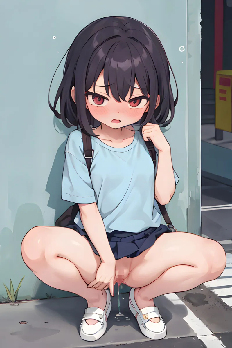 おしっこしちゃった女の子たち