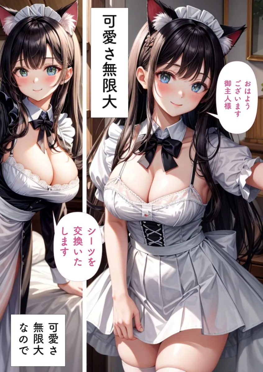 猫耳メイド