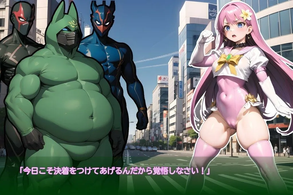 変身ヒロイン敗北CG集 セーラーエンジェル編