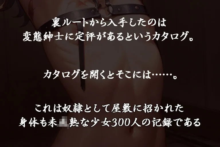 奴隷少女カタログ0