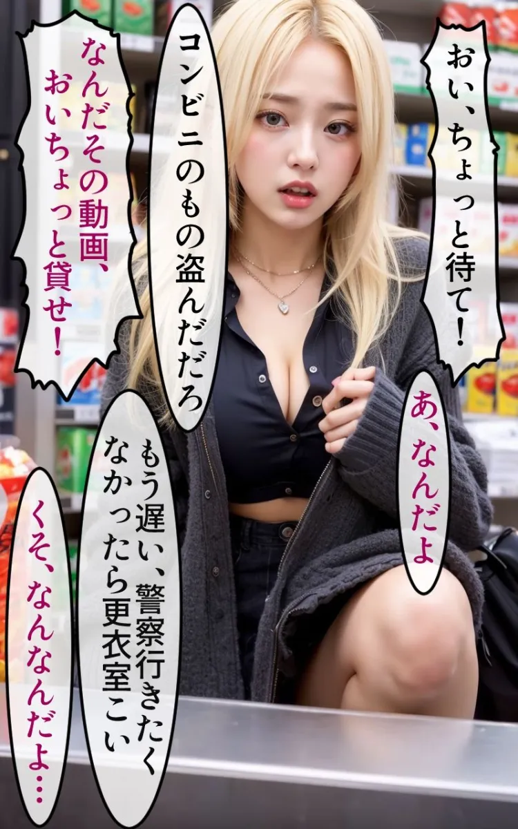 バイトギャルJKを生で分からせる