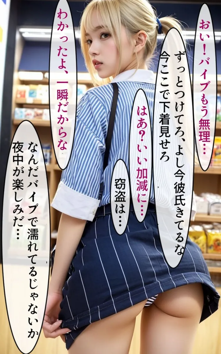 バイトギャルJKを生で分からせる