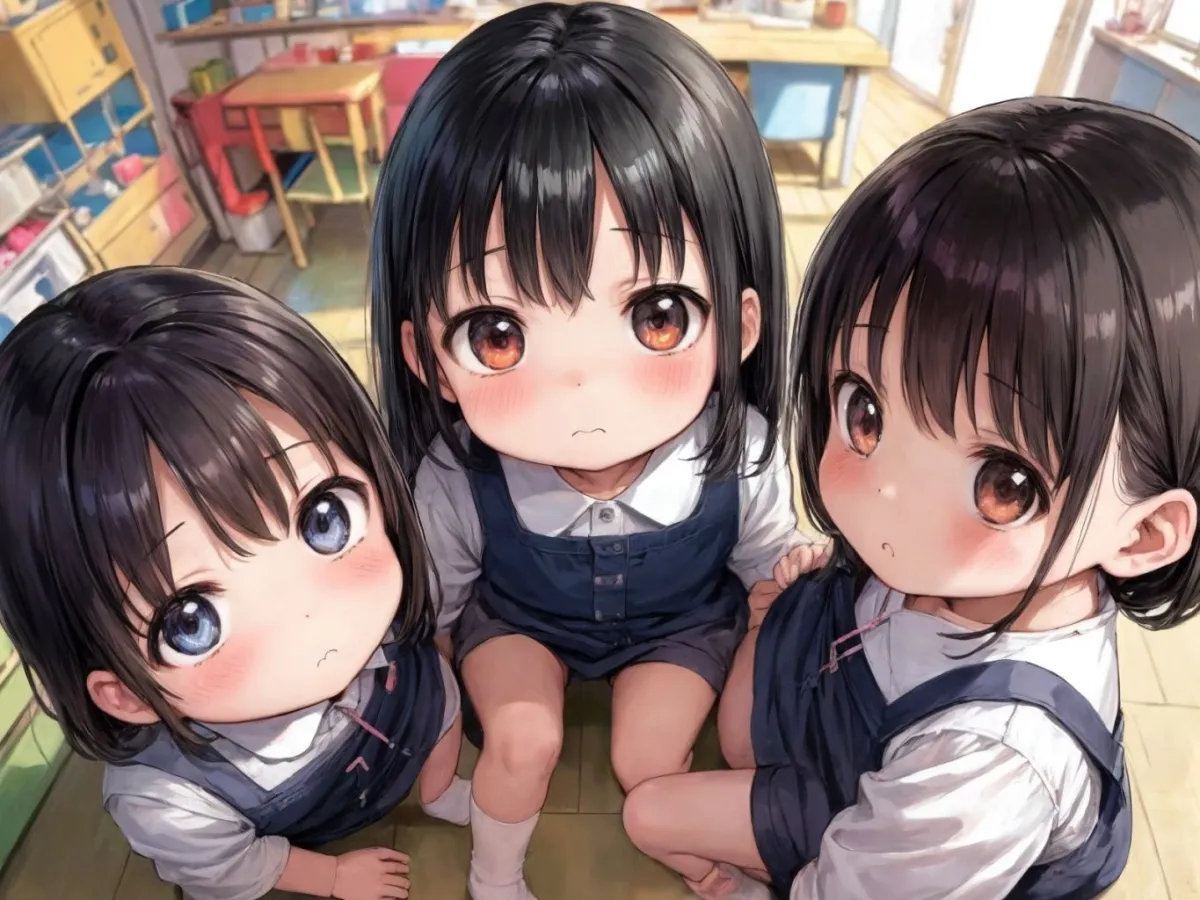 保育園 成長記録 -みんなで並んでおまんこ撮影＆せっくす撮影-