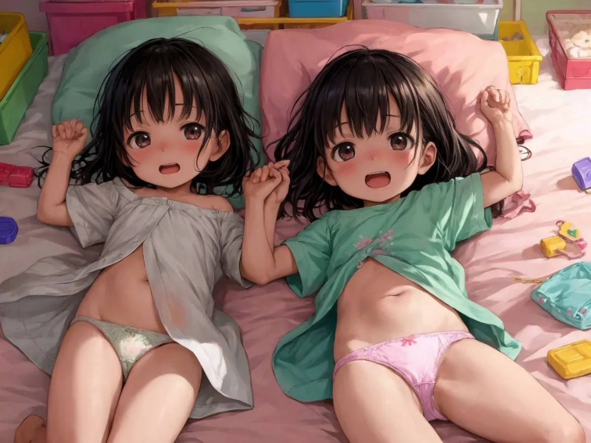 保育園 成長記録 -みんなで並んでおまんこ撮影＆せっくす撮影-