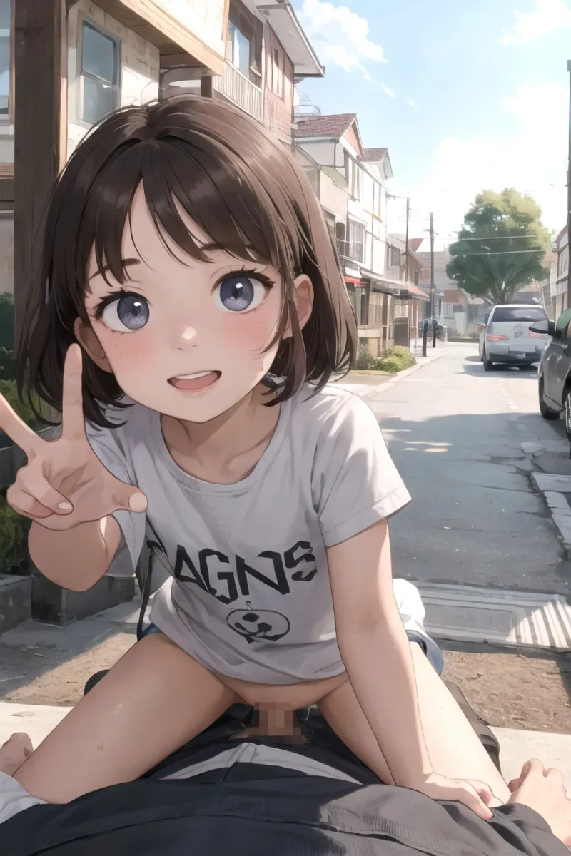 田舎の小さい子はちょろい。