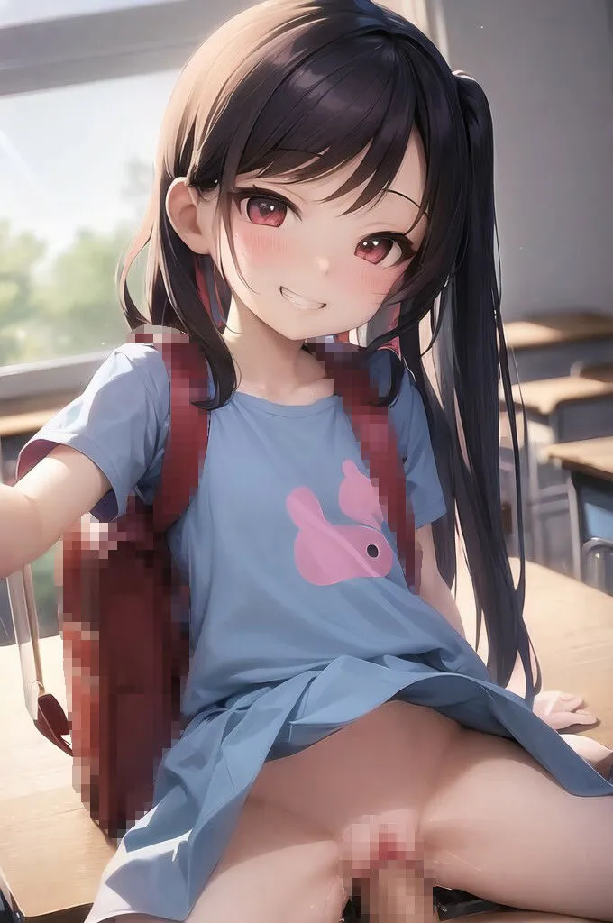 「雑魚チンポぴゅっぴゅっしちゃお？」教え子のドスケベメスガキのキツキツおまんこに教室で生ハメ！中出し！