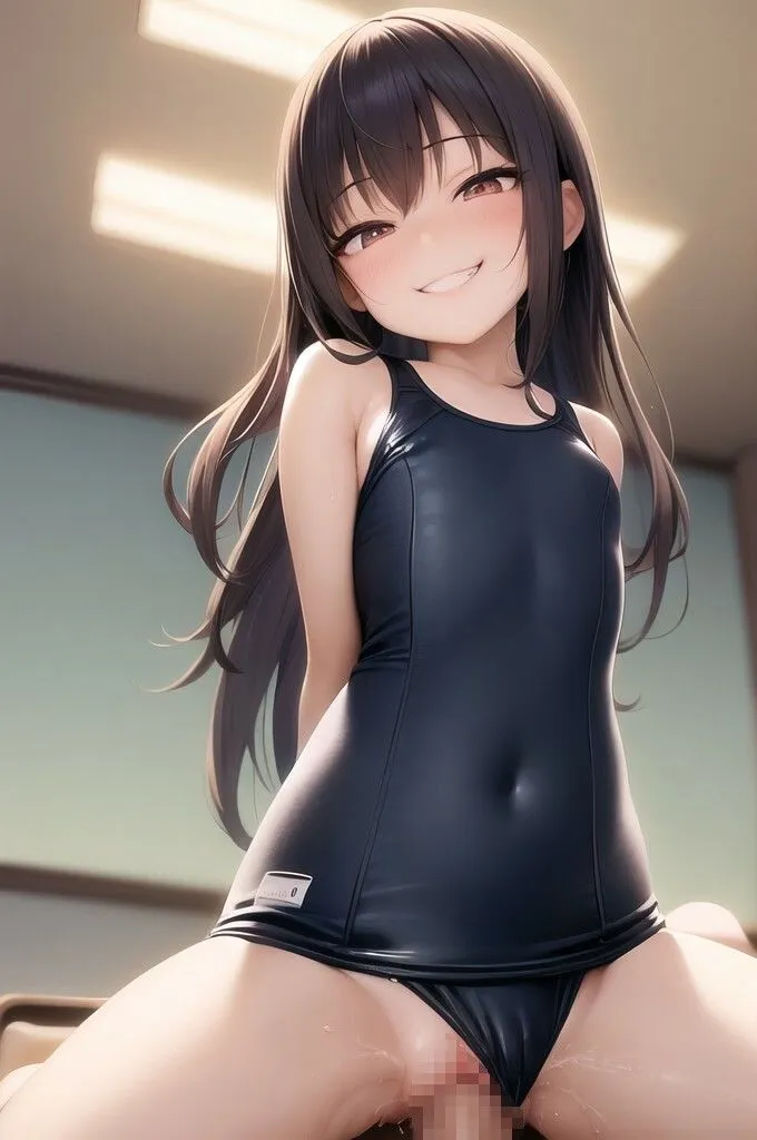 「雑魚チンポぴゅっぴゅっしちゃお？」教え子のドスケベメスガキのキツキツおまんこに教室で生ハメ！中出し！