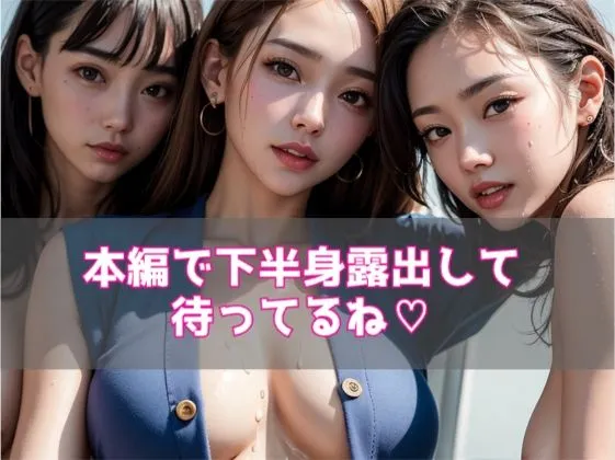 ぶっかけ中出しフライト〜美人変態巨乳ギャルCA〜