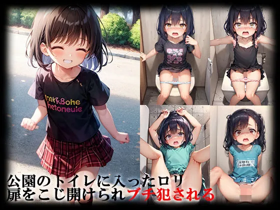 「やめてッ・・・開けないで！！」公園のトイレに入ったロリ、扉をこじ開けられブチ犯される【新作セール価格】