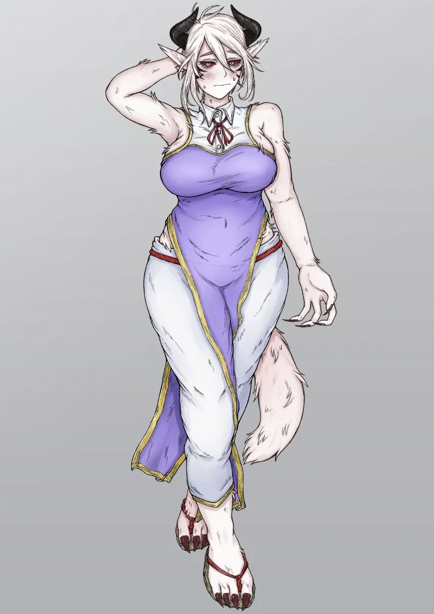 異世界で全身モフモフ魔族のお姉さんとパーティを組んでおまんこして貰う話