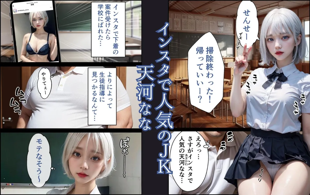 生意気女子校生、堕ちる。