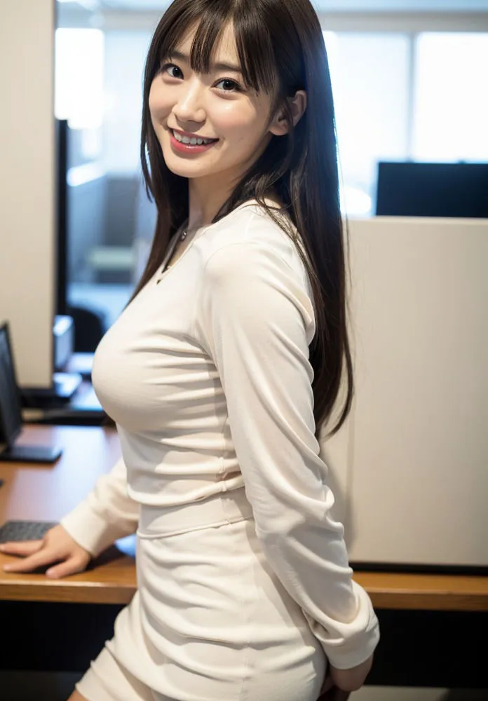 お嬢様大学出身のウブな総務と生ハメSEX