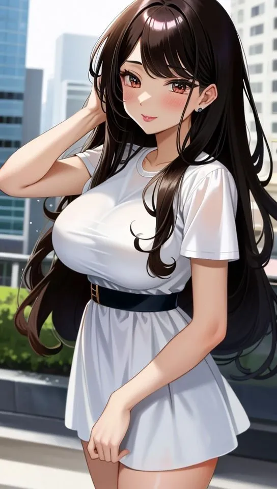 おとなりさんは爆乳のお姉さん