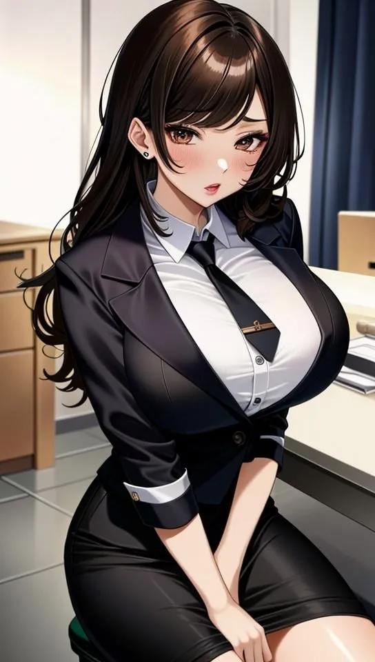 おとなりさんは爆乳のお姉さん