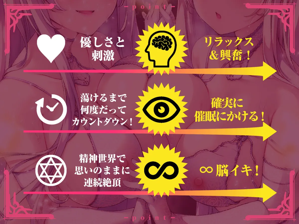 【連続射精チャレンジ】双子のふたりがけ催眠で無限∞脳イキ【男の子に難しい連続絶頂を脳イキでお手軽体験！】