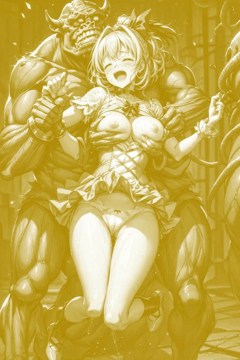 ヒロイン敗北 - 戦いの洗礼を受けるあざとイエロー