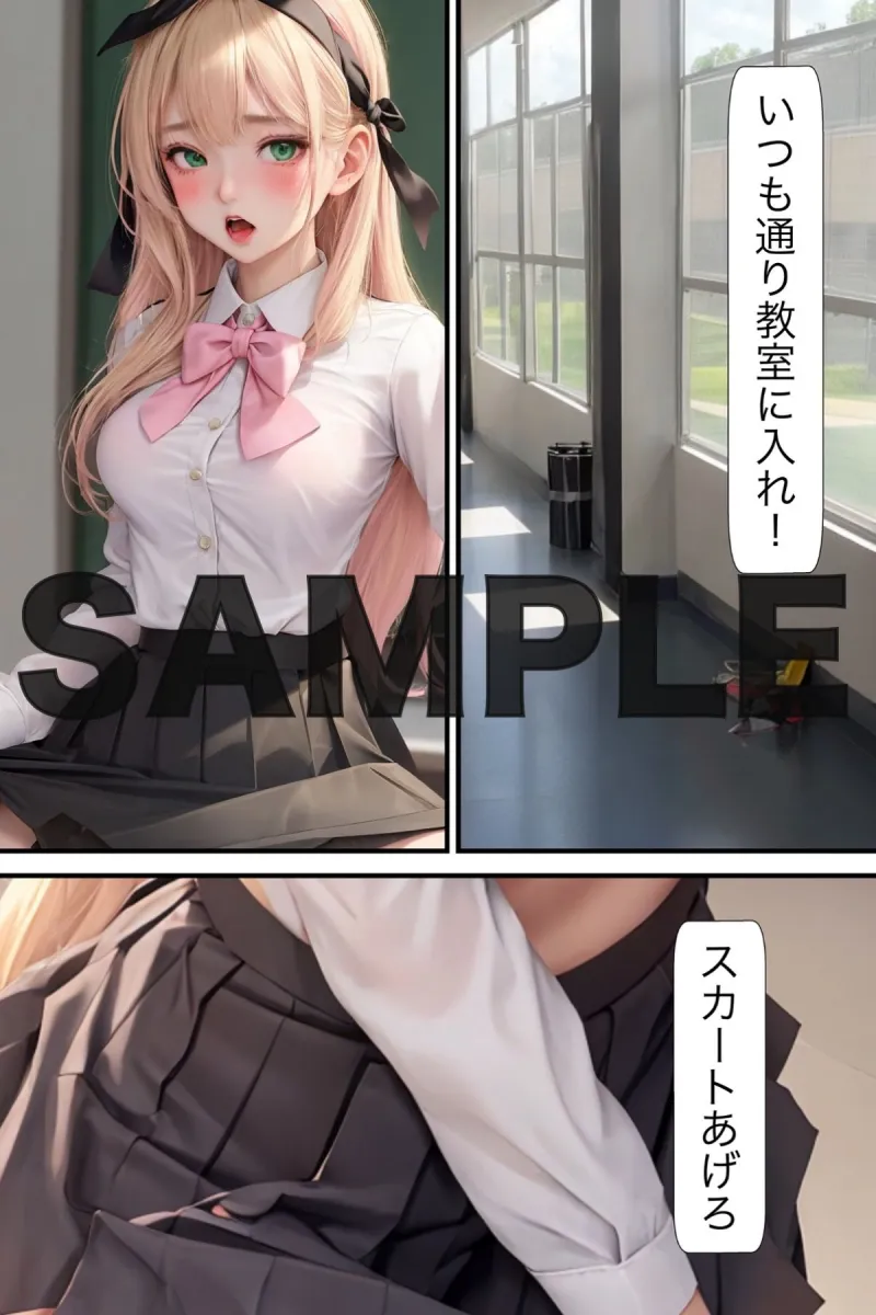 学校の人気者「坂口陽奈」の性奴隷堕ち