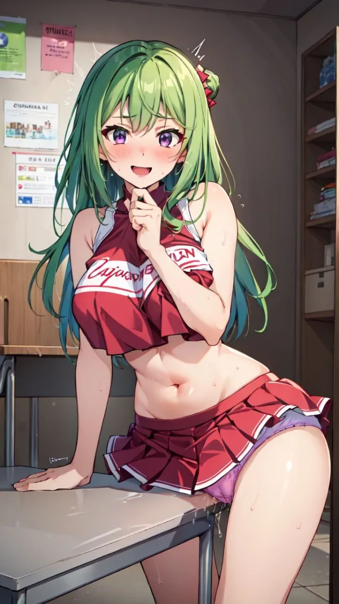 オナニーしてる所を見られちゃった女の子 CG250枚