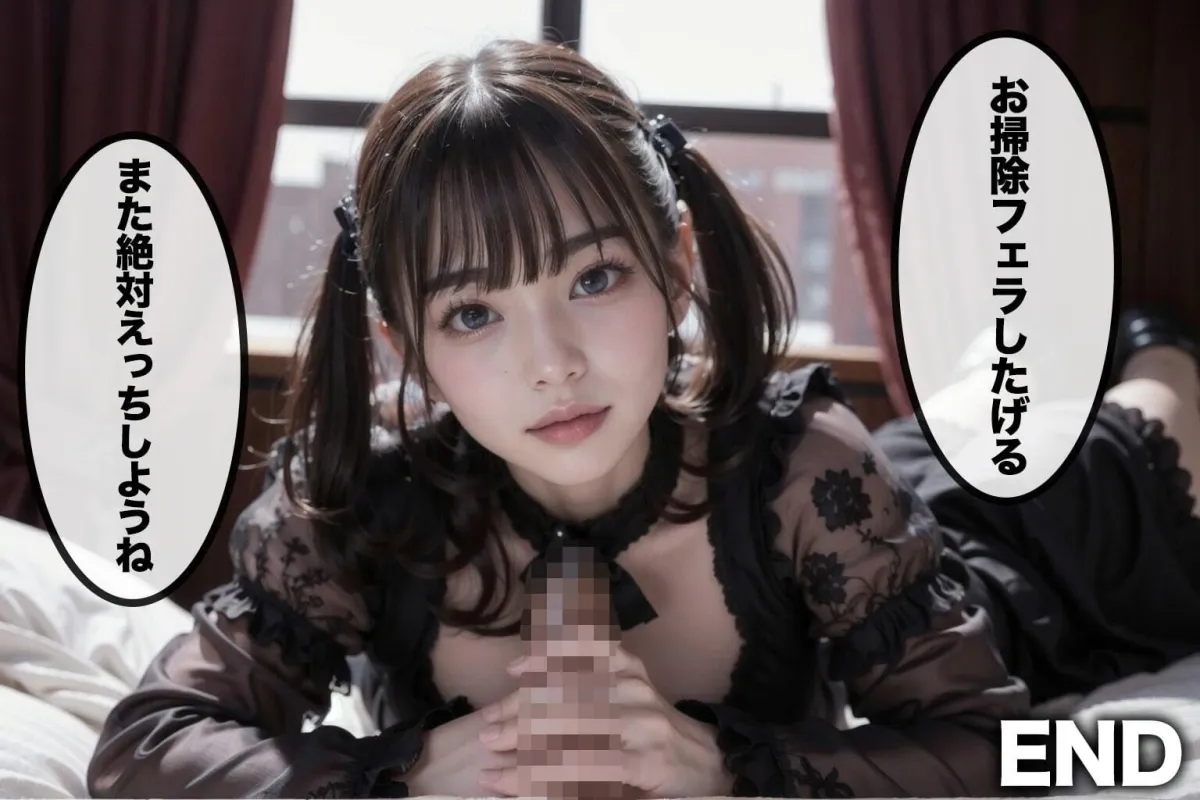 地雷系メスガキならノーパンもえっちもよゆーだから