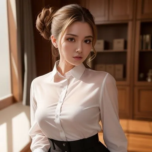 秘書と役員室でヤっちゃった。（セリフなし AI画像集）