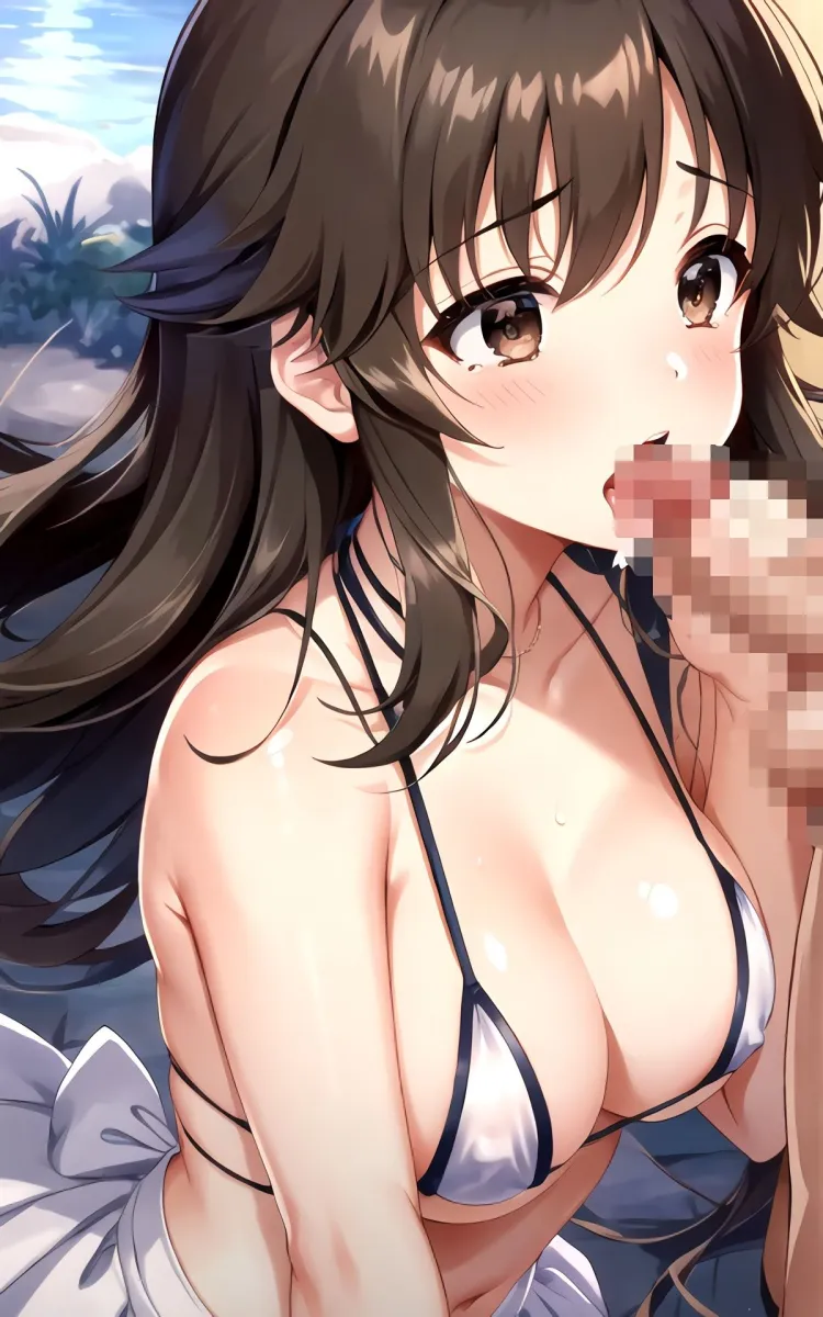 現役アイドルがえっちなメイド姿でご奉仕！