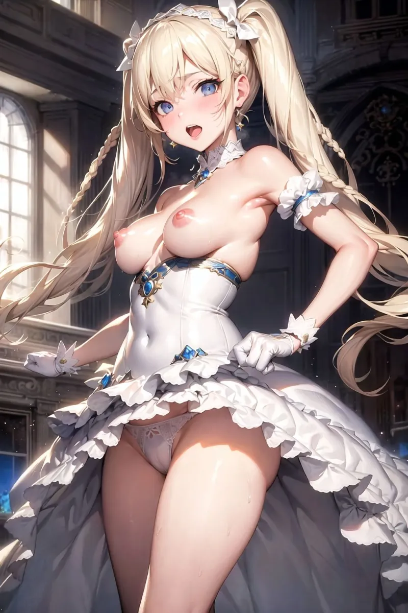 お嬢様えちえちパンチラ集