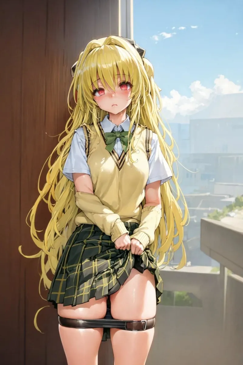 金色の闇 露出徘徊バレ両穴レイプ