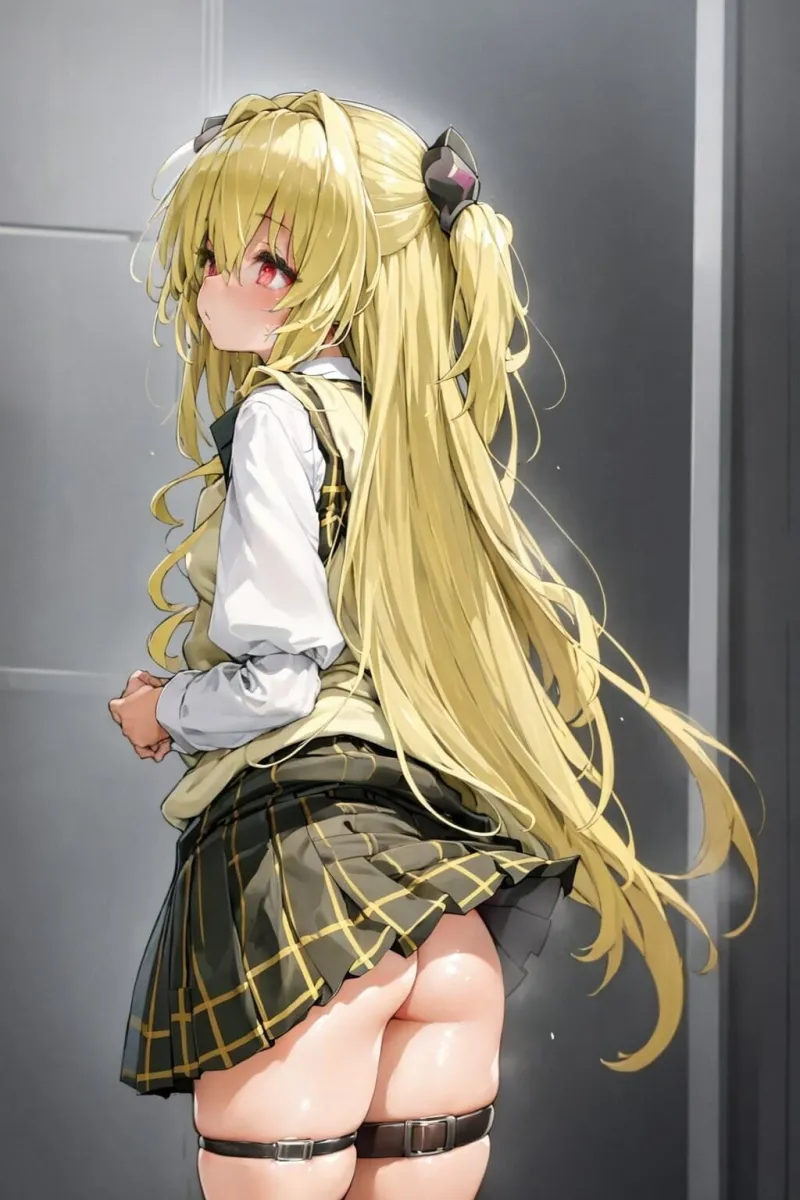 金色の闇 露出徘徊バレ両穴レイプ