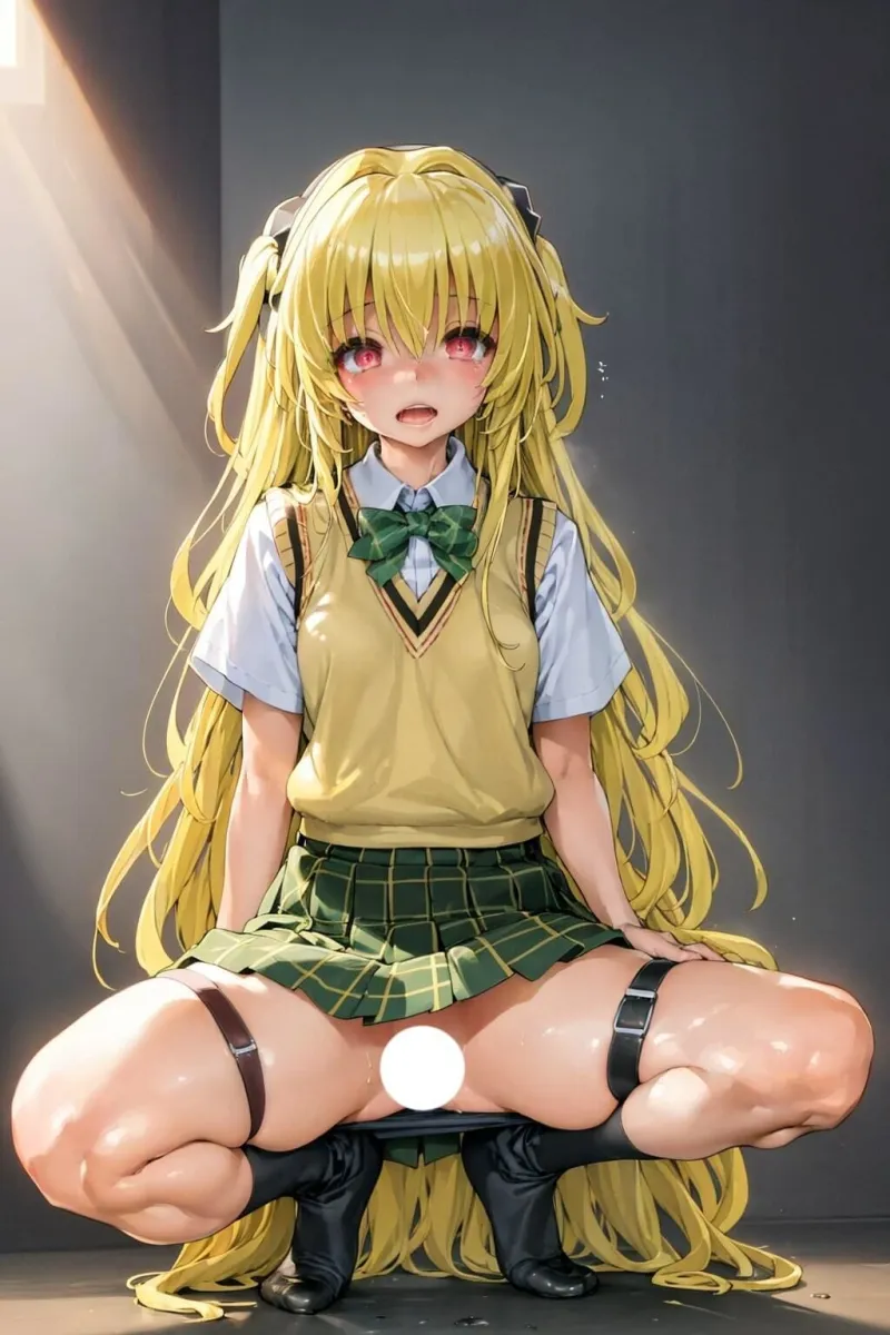 金色の闇 露出徘徊バレ両穴レイプ