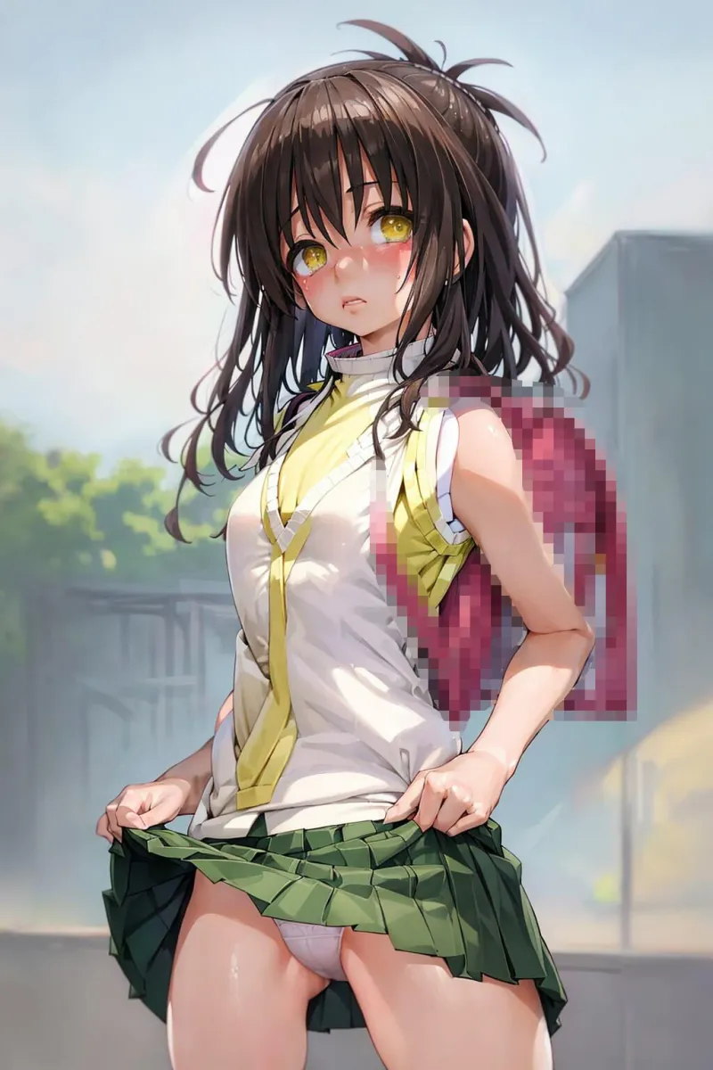 結城美柑 校内露出・通学路露出レイプ