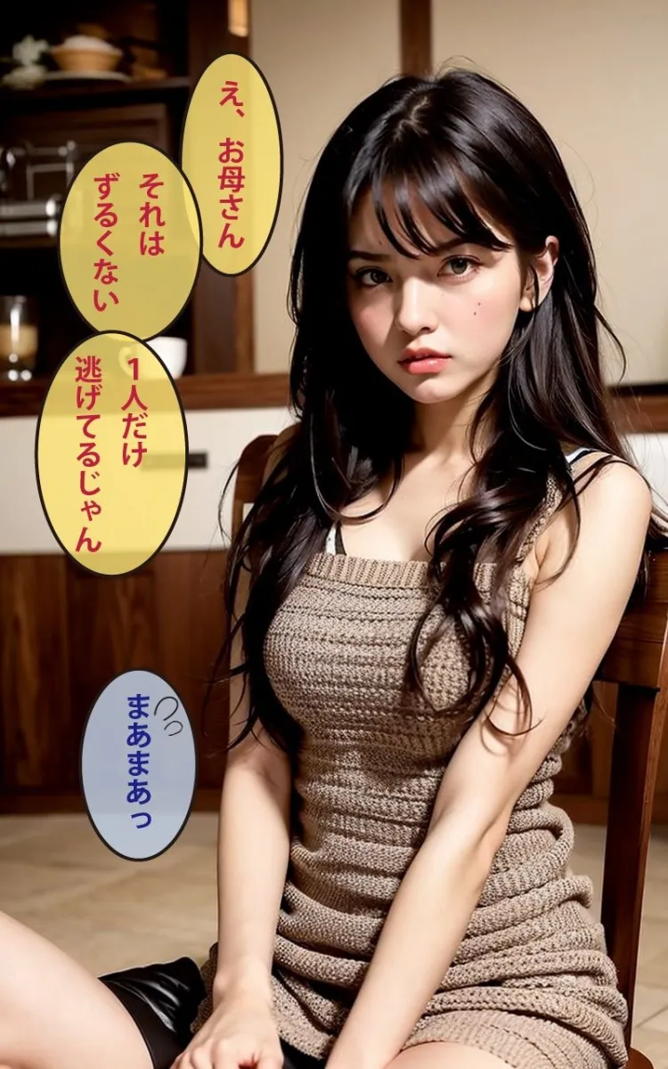 JK娘と不倫妻の寝取り親子丼